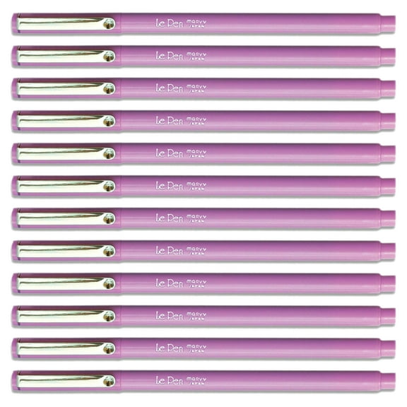 Uchida ORCHID Le Pen .3MM Micro Ex Fine Synthetic Point 12 Pens