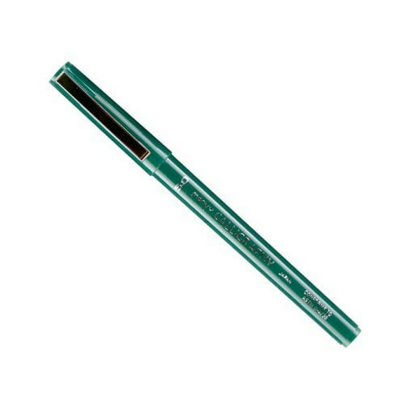 Uchida Of America 6000B-C-4 Calligraphy Marker, 5.0mm, Green