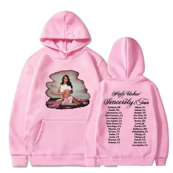 Uchis The Sincerely Tour 2025 Hoodies Merch Women Men Fashion Long Sleeve Sweatshirts