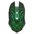 thumbnail image 1 of Uciefy Wireless LED Gaming Mouse 2.4G Optical Rechargeable Silent Mice with USB Receiver Green, 1 of 6