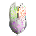 thumbnail image 1 of Uciefy Wireless LED Gaming Mouse 2.4G Optical Rechargeable Silent Mice with USB Receiver White, 1 of 7