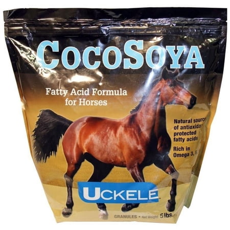 Uckele CocoSoya Granular, Omega Fatty Acid Supplement for Horses, 5lb