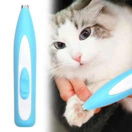 YATLTE Dog Paw Trimmer with LED Display Rechargeable Low Noise Pet Shaver for Trimming Dogs Cats Hair Around Paws Eyes Ears Face Rump Walmart