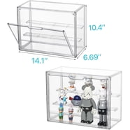 OnDisplay Cross Tier Acrylic Display Rack/Stand - Clear Food Display ...