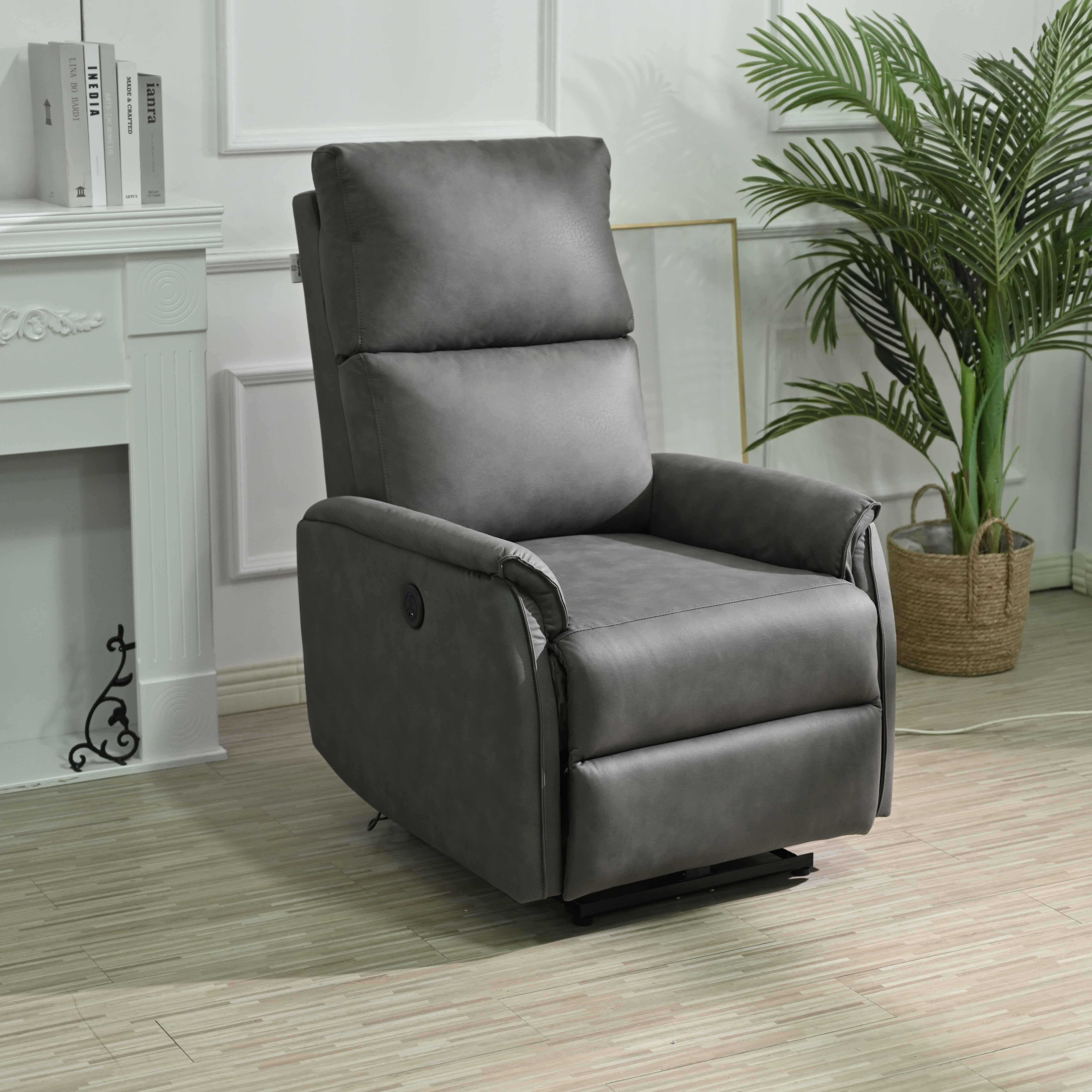 Ucloveria Electric Power Recliner Chair with USB Ports, Small Recliners