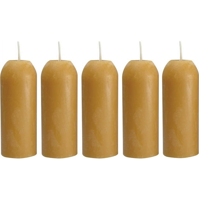 Uco LCANB5PK 12Hour Burn Time Beeswax Candles (5 Pack)