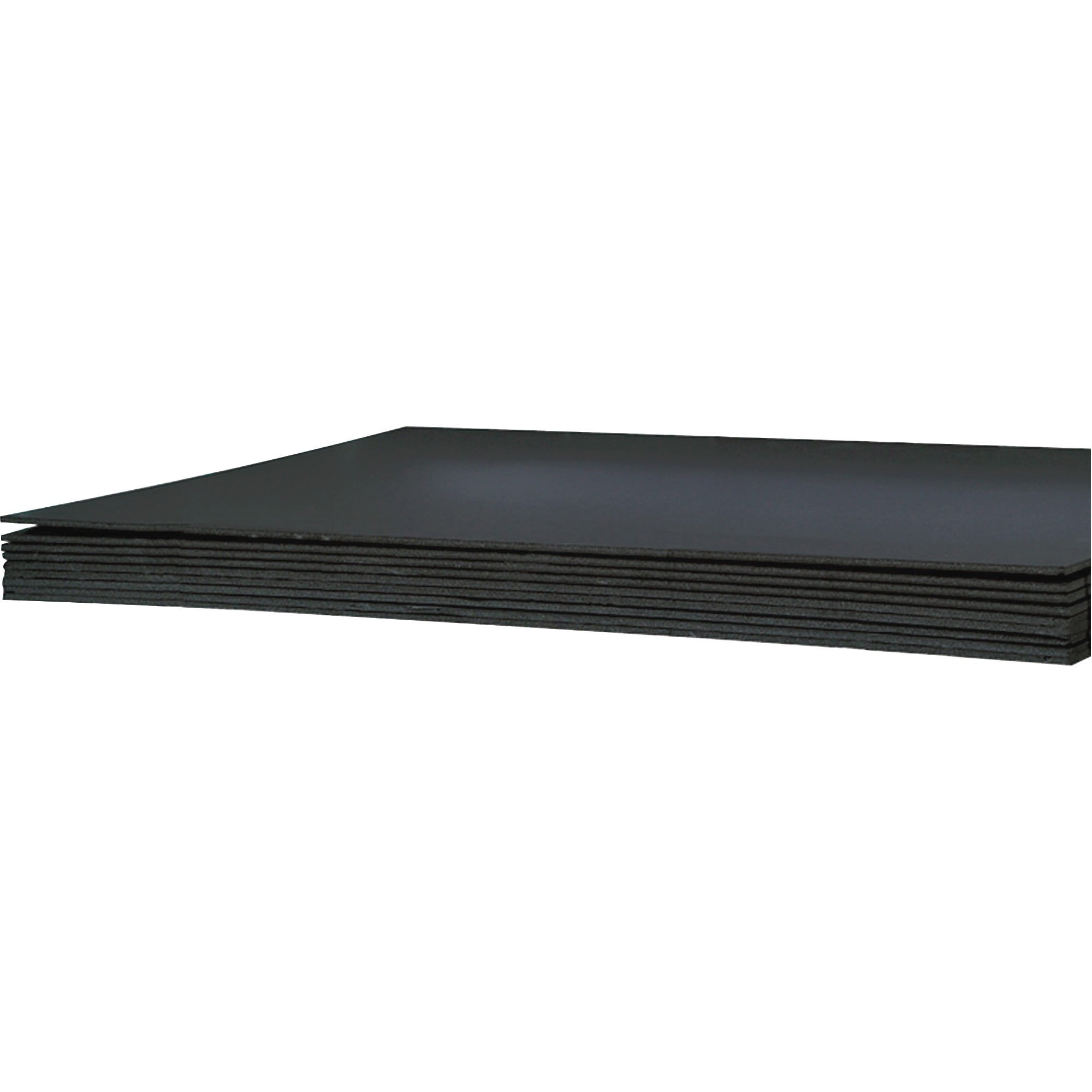 Ucreate Foam Board - Art, Craft, Mounting, Display, Classroom Activities, Frame - 22"height X 28"width X 15.6 Ftthickness X 27"length - 5 / Carton - Black - Polystyrene