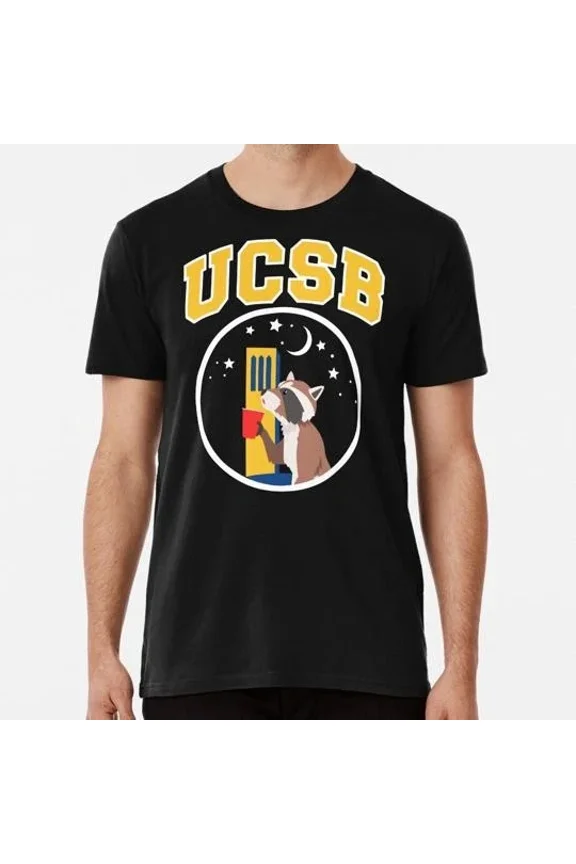 Ucsb Raccoon Size S to 5XL Made in the USA T-Shirt