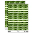 thumbnail image 1 of Udder Fail Cow Teacher Student School Sticker Set - Light Green - Matte Finish - 1.25" Mini, 1 of 7