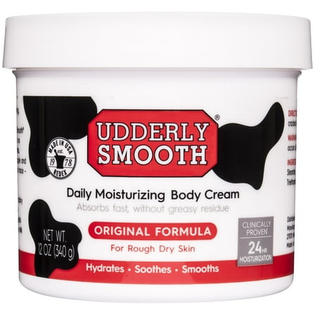 Udderly Smooth Body Cream, 10 oz Jar