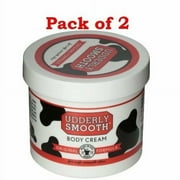 Udderly Smooth Body Cream Skin Moisturizer Original Formula for Rough Dry Skin, 10 Ounce - 2 Pack