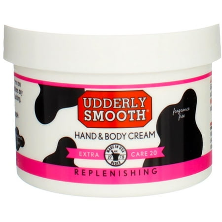 Udderly Smooth Extra Care 20 Replenishing Hand & Body Cream, 8 oz (6 pack)