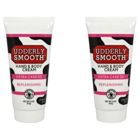 Udderly Smooth Extra Care Cream With 20% Urea, Unscented - 2 Oz, 2 Pack