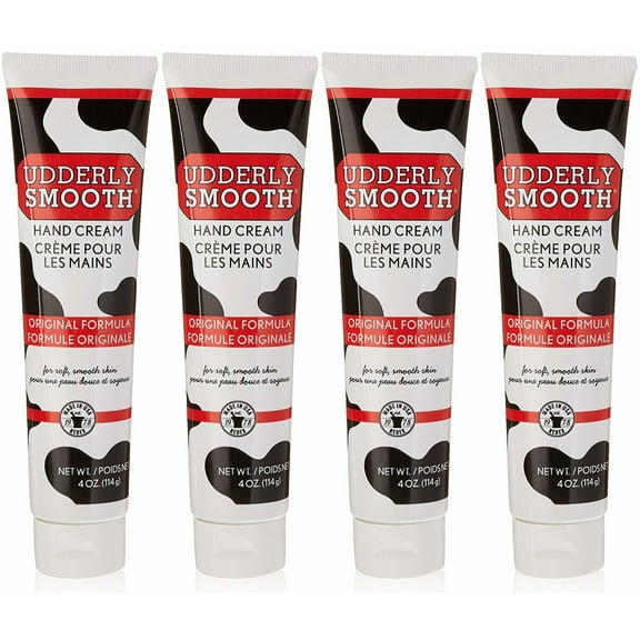 Udderly Smooth Hand Cream 4 oz Pack of 4