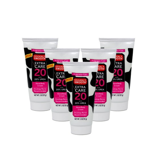 Udderly Smooth Hands & Body Cream Extra Care 20 Replenishing 2 oz, 5-Pack