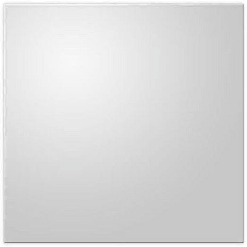 Udecor White 2x2 Pvc Vinyl DuraClean Smooth Ceiling Tile 10 Pack