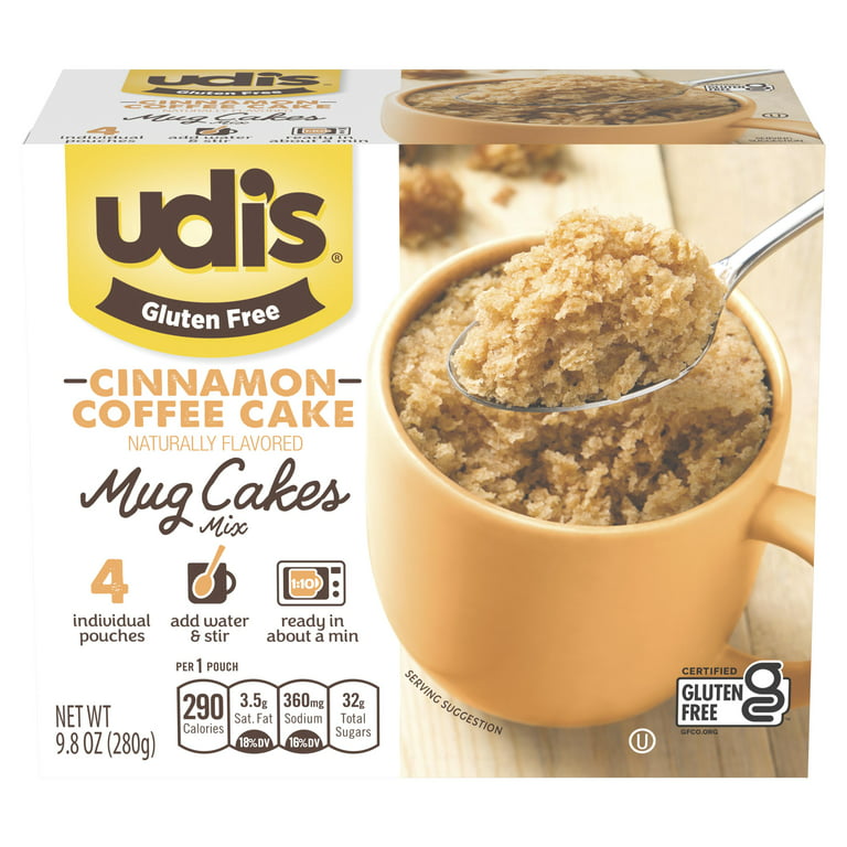 Coffee Cake Mug Cake Recipe (Single-Serve)