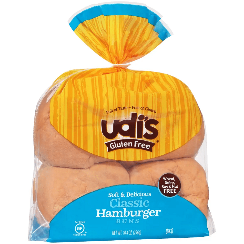 Udi's Gluten Free Classic Hamburger Buns, 10.4 Oz (Pack of 8)