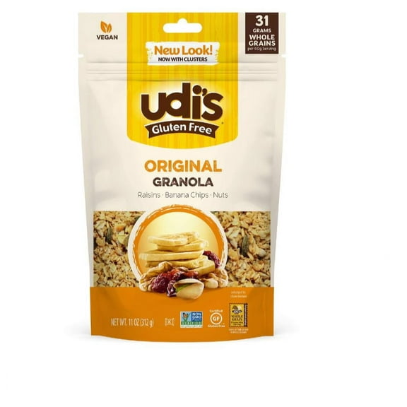 Udi's Gluten Free Original Granola, 11 Ounce -Pack Of 3