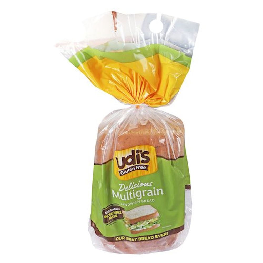 Udis Multigrain Bread, 24 Ounce 6 per case