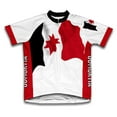 thumbnail image 1 of Udmurtia Flag Short Sleeve Cycling Jersey  for Women - Size 2XL, 1 of 3