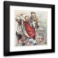 thumbnail image 1 of Udo Keppler 20x22 Black Modern Framed Museum Art Print Titled - The Crown Prince (1906), 1 of 5