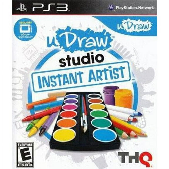 Pre-Owned Udraw Studio Instant Artist Game Only (PS3 Playstation 3)