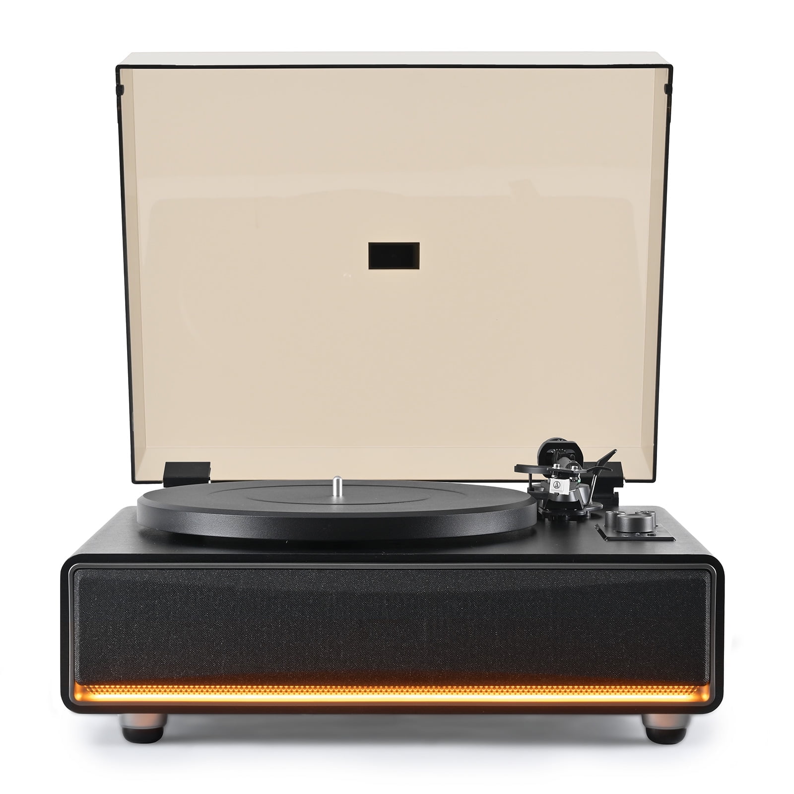 Udreamer Vinyl Record Player with Built-in speakers and Wireless Bluetooth,Vintage Audio Turntables | Black
