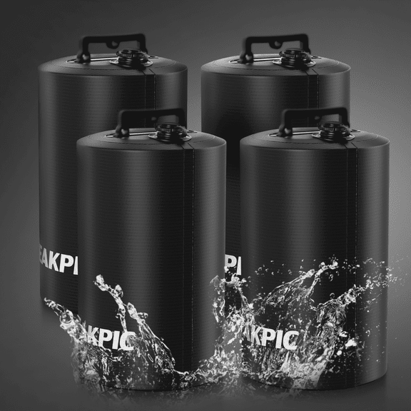 Ueakpic 88 Lbs Tent Leg Weights Water Bags, Heavy Duty Water Bag for Outdoor Umbrellas, Gazebos, Sun Shelter,4-Pack Set