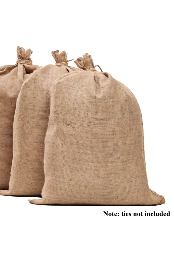2/4 Pack Oversize Burlap Sacks 23x40 Inch Potato Sack Race Bags for Kids Adults Party