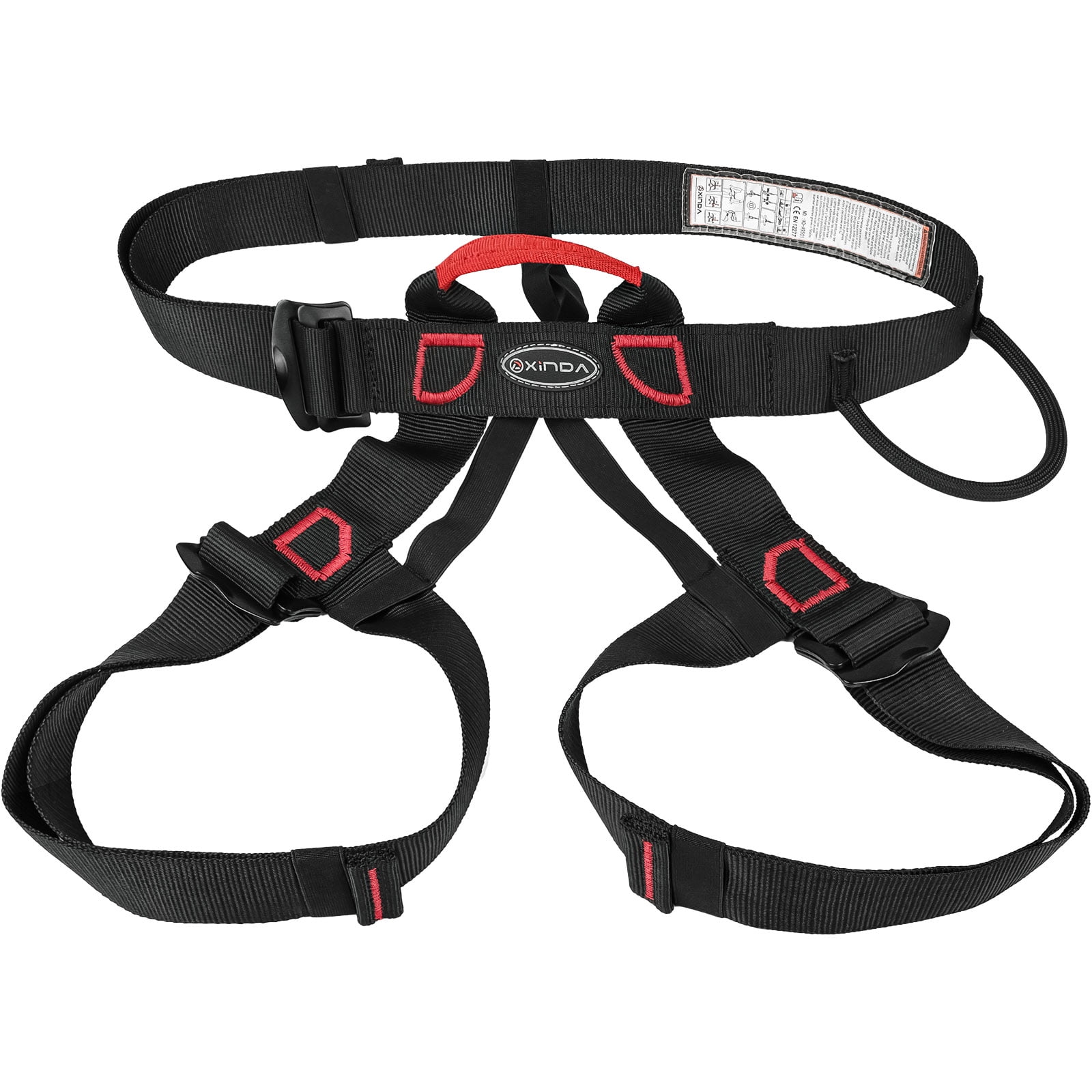 Ueasy Climbing Harness Durable Wider Half Body Harness Protect Waist Safety Harness for Women Man
