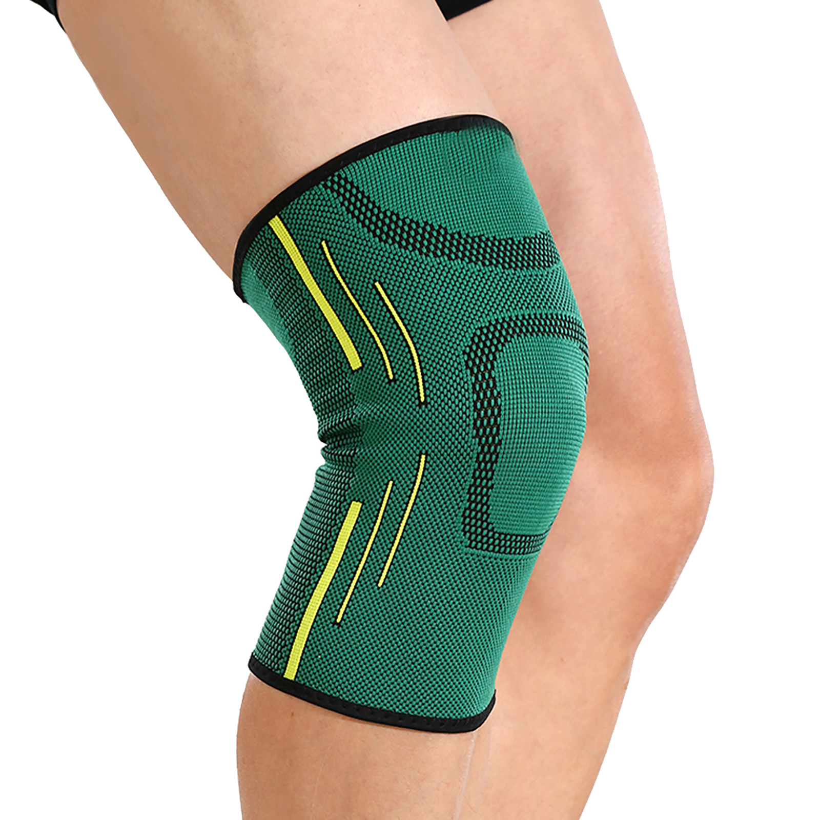 Ueasy Elastic Compression Knee Sleeve Knee Brace Recovery Sleeve Knee ...
