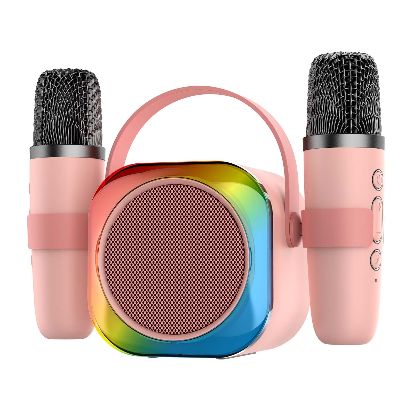 Ueasy Portable Karaoke Bluetooth Speaker - Thanksgiving & Christmas Gift, Wireless Microphone with Recording & Multi-Modes