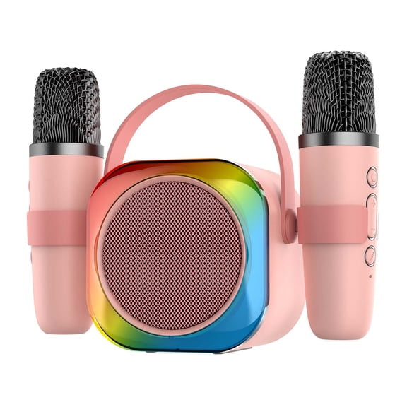 Ueasy Portable Karaoke Bluetooth Speaker - Thanksgiving & Christmas Gift, Wireless Microphone with Recording & Multi-Modes