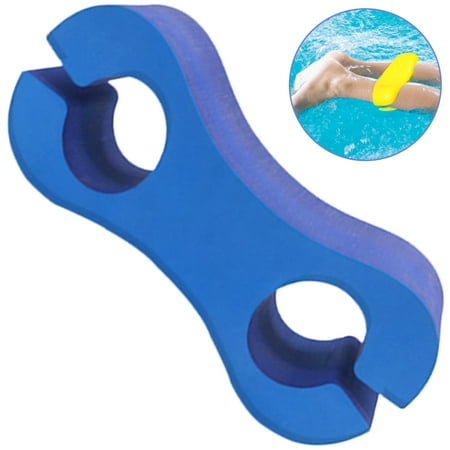 Ueasy Swimming Leg Float Portable Kickboard Support Blue for Youth Adult Beginner Swimming Training