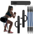 thumbnail image 1 of Ueasy Vertical Jump Trainer with Resistance Bands, Ankle Straps & Waist Belt - for Boxing, Basketball, Football Training (60LB-150LB Options), 1 of 9
