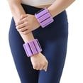 thumbnail image 1 of Ueasy Wrist Weights Set of 2, 1lb Adjustable Silicone Weighted Bangles for Women & Men, Wearable Ankle Weights for Yoga, Pilates, Dance, Strength Training, Running and Pool Exercises, 1 of 7