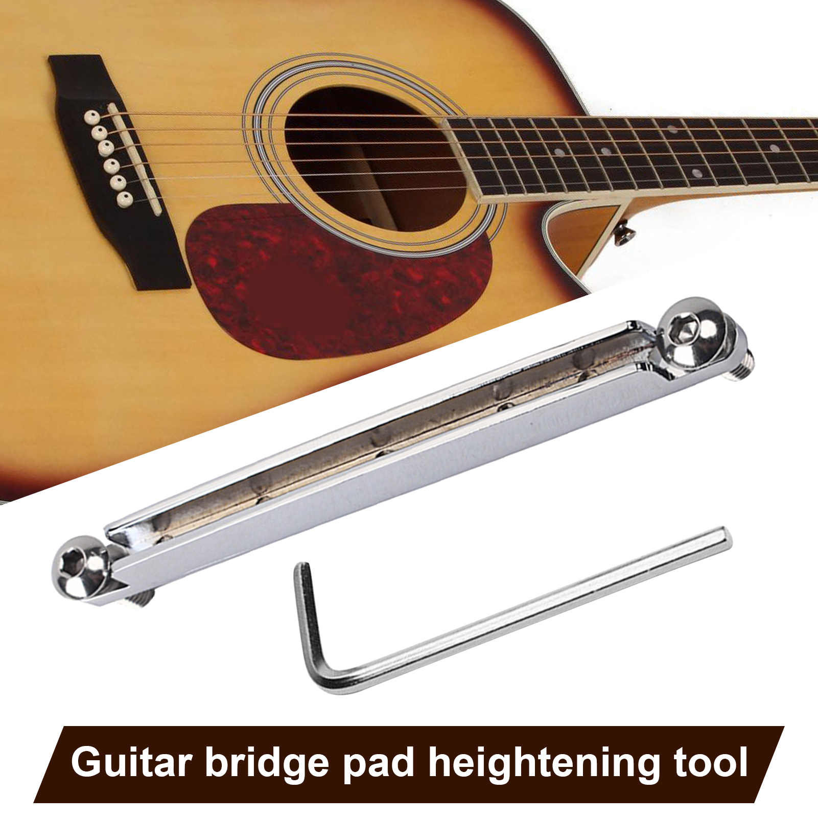 Uehgn Guitar Bridge Saddle Excellent Workmanship High Stability