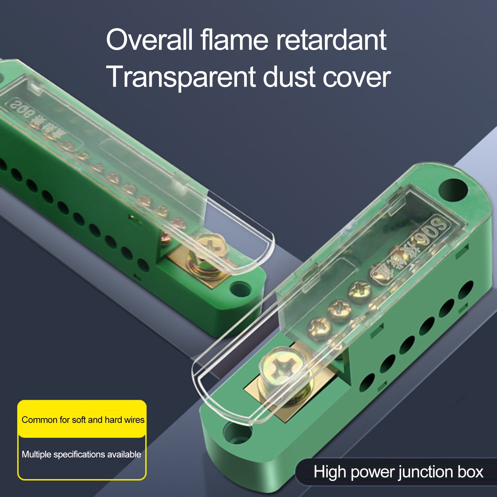 Uehgn Terminal Junction Box High Power Flame Retardant Plastic Metering