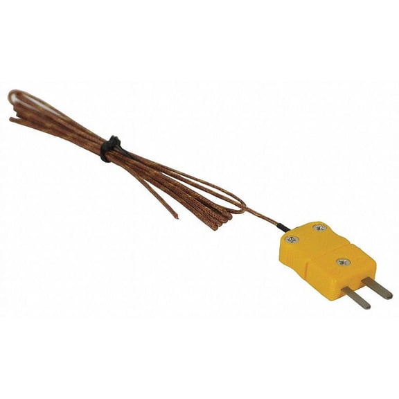 Bead Wire Temp Probe, 40 to 950 Deg F