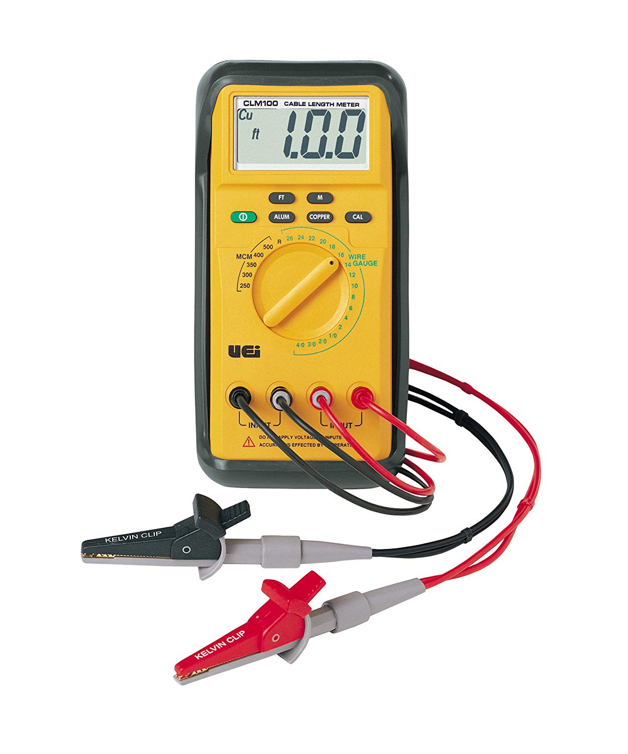 Uei Test Instruments Cable Length Meter, Measures ft  CLM100 - image 1 of 1