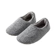 thumbnail image 1 of Uelaod Women's Fuzzy House Slippers, Soft Closed Back Slip-On Indoor Shoes, Warm Full Coverage Bedroom Slippers for Home, Fall and Winter, 1 of 6