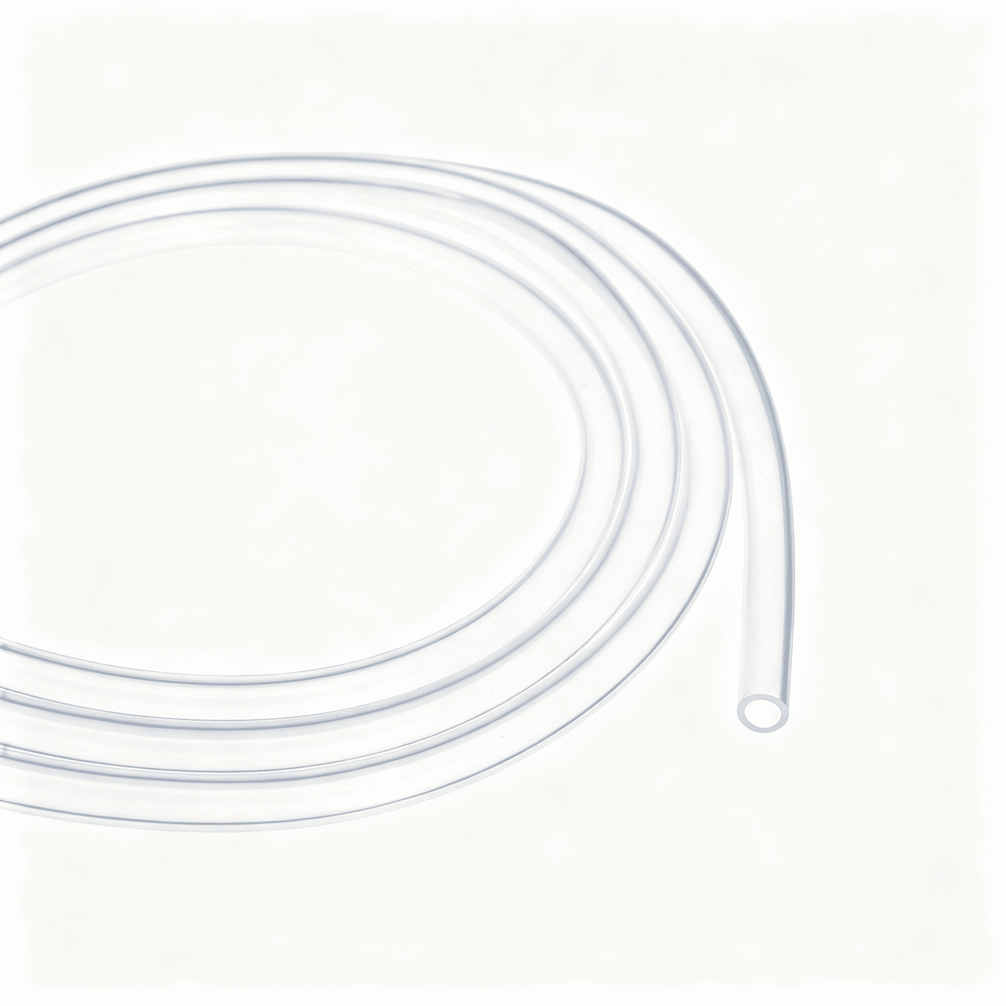 Ueljzpe 3.3Ft Clear Silicone Rubber Tubing 1/4