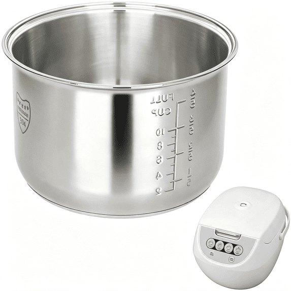 Is Rice Cooker Health Ueljzpe Rice Cooker 10 Cup Inner Pot Compatible with Only | Non-Stick ...