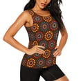 thumbnail image 1 of Uemuo 60s and 70s Aesthetic1 Pattern Workout Tank Tops for Women Breathable Moisture-wicking tank top Sleeveless Running Loose Fit Yoga Tops Active Shirts Sports Gym Exercise, 1 of 9