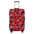 thumbnail image 1 of Uemuo A Web With A Spider 1 Printed Washable Luggage Cover - Fashion Suitcase Protector Fits 18-32 Inch Luggage -Medium, 1 of 9