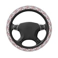 thumbnail image 1 of Uemuo Abstract Floral Printed Car Elastic Steering Wheel Cover - Universal Car Accessory for Diverse Cars Anti-Slip, and Comfortable- 15", 1 of 8