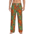 thumbnail image 1 of Uemuo Abstract Pattern Pattern Men's Wide Leg Palazzo Lounge Pants with Pockets Light Weight Loose Comfy Casual Pajama Pants-XX-Large, 1 of 9