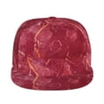 thumbnail image 1 of Uemuo Abstract Red Marble Pattern Women's Baseball Cap,Straight Brim Hat,Golf Dad Hat,Travel Hat,Sun Protection Cap,Everyday Accessory, 1 of 9