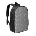 thumbnail image 1 of Uemuo Airplane Routes Around The World Printed Durable 17-inch Student Backpack - Lightweight, Waterproof, Adjustable Straps, Ideal for School, Work, Travel, 1 of 5